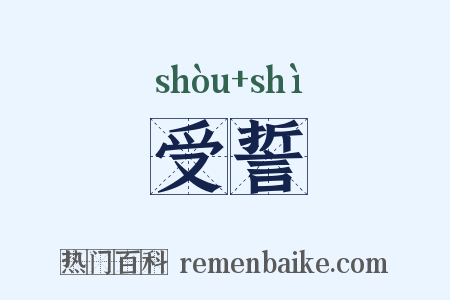 受誓是什么意思的图片